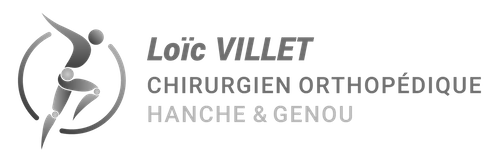 Logo du docteur Loïc Villet, chirurgien orthopédique spécialiste de la hanche et du genou.
